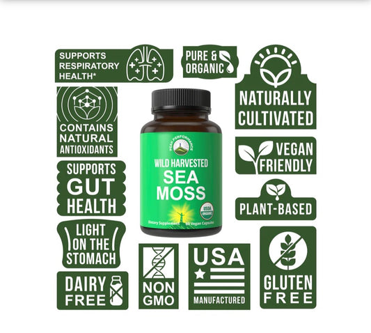 DoctorEarth Sea Moss Capsules 60ct